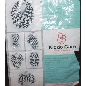 Kiddo Care Black Multi Purpose Infinity Scarf & Nursing Cover New